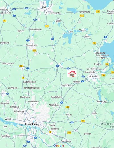 Lage Metropolregion Hamburg