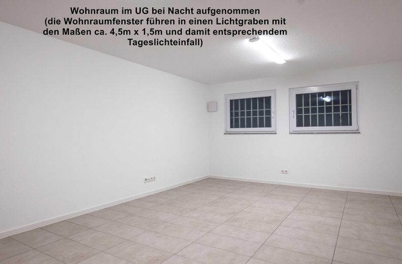Neuwertige, großzügig geschnittene Doppelhaushälfte (BJ2018) – Wohnraum UG