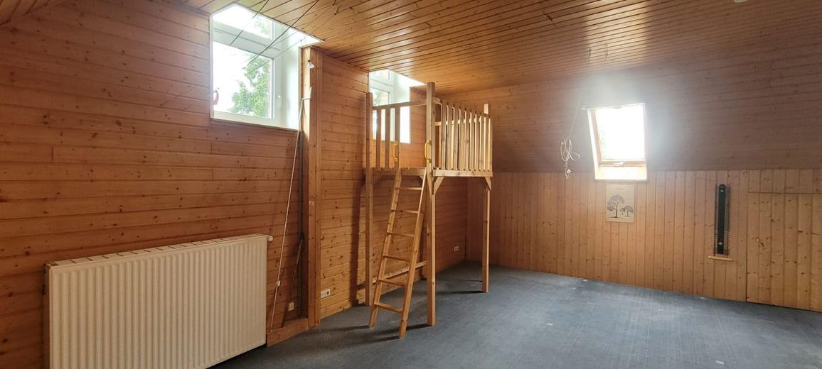 Nutzfläche im Dachgeschoss
