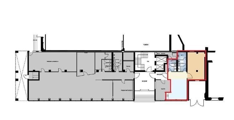 Hier sind Sie genau richtig! Hochwertiges Hochhaus auf der Schanzenstraße – EG Grundrissplan kleine Fläche