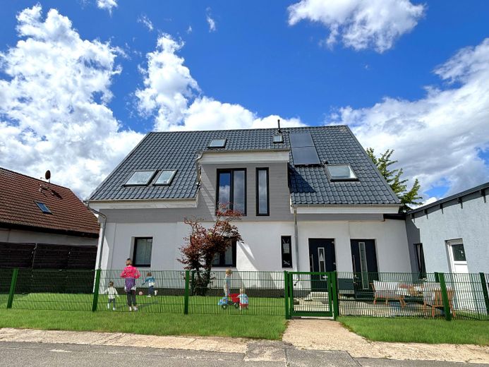 Haus mit Garten