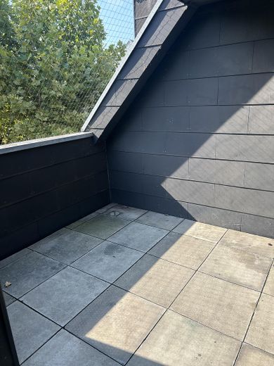 AB SOFORT barrierefrei, rollstuhlger, renov. 3ZKB, n. EBK, Aufzug, Dachloggia, VK City, Nähe Globus, – Dachloggia
