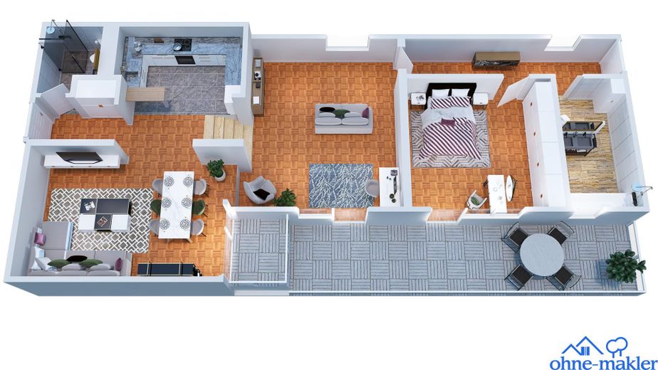 Céntrica y tranquila en Schwabing: Bonito apartamento con 2 balcones, ascensor y cerca del Englischer Garten – Foto 10