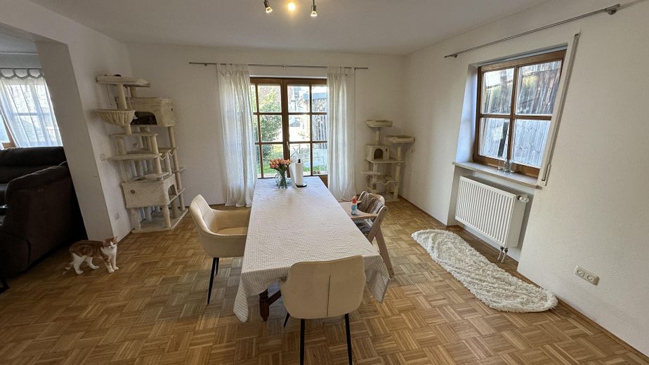 Well-maintained detached house with garden for rent in Seubersdorf – Esszimmer