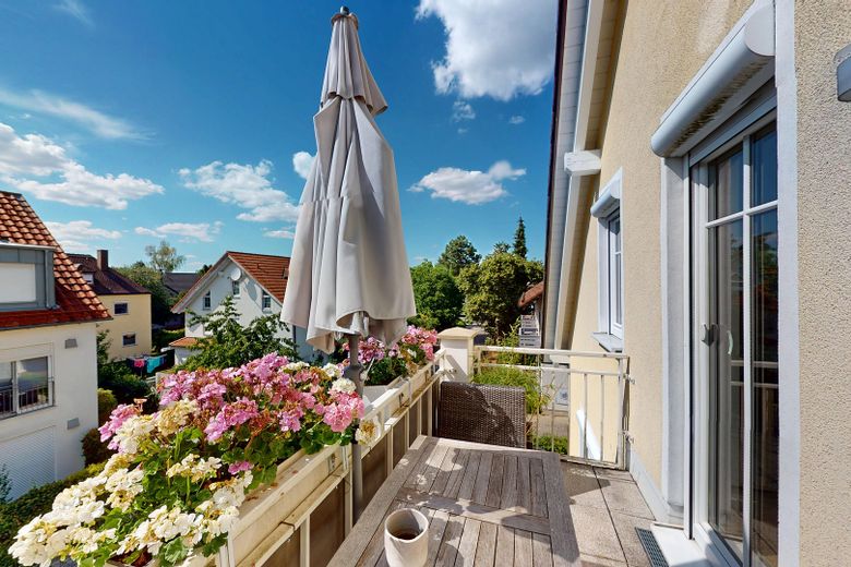 Design-Maisonette (Alleinige Etage) | KfW-A+, Galeria, kominek | blisko S-Bahn Untermenzing – Zdjęcie 20