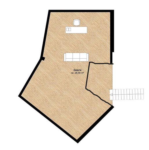 Penthouse-Maisonette von/an Privat – Galerie
