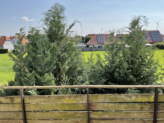 Haus in Algermissen provisionsfrei – Blick vom Balkon