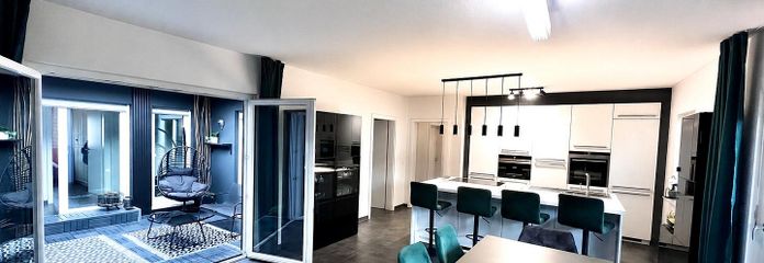 Einfamilienhaus| Außergewöhnlicher Atrium-Bungalow | A+ Energieeffizienz | barrierearm | von PRIVAT