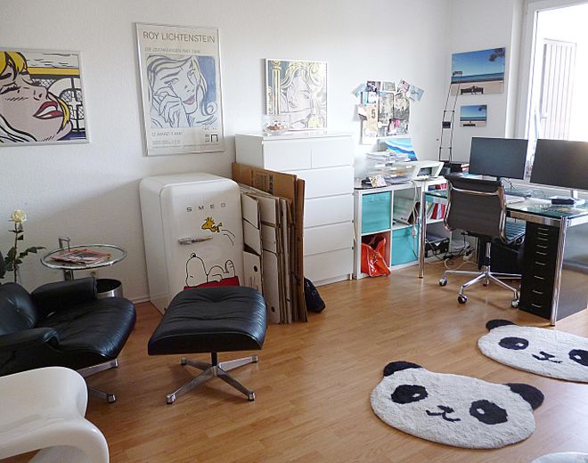Schöne optimal geschnittene Dreizimmerwohnung, 76 qm, in Düsseldorf Flingern-Nord. – Arbeitszimmer 