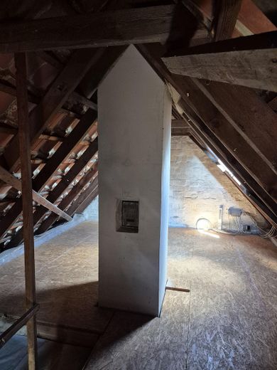 Dorfidyll im Grünen, stadtnah und doch auf dem Land – Dachboden