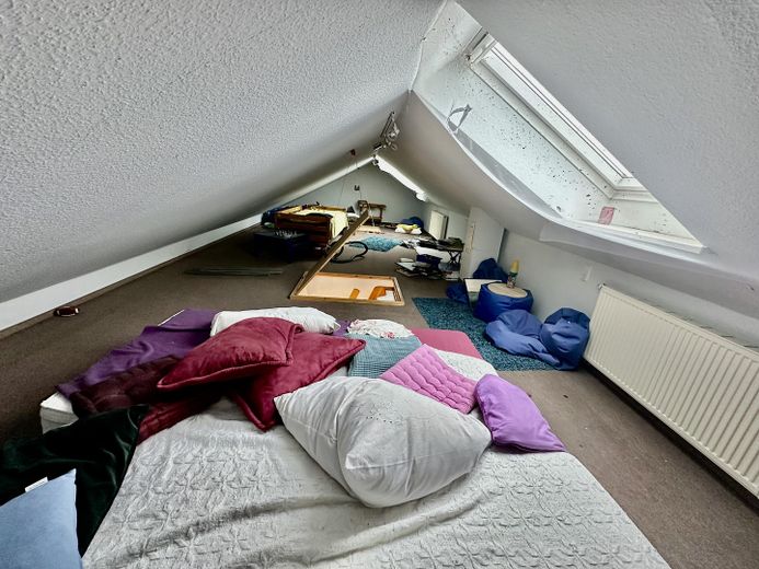 Spielzimmer auf dem Spitzboden
