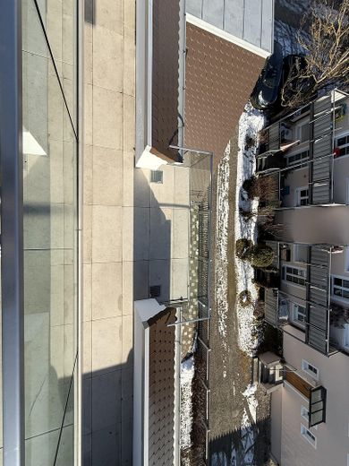 Blick auf Dachterrasse 