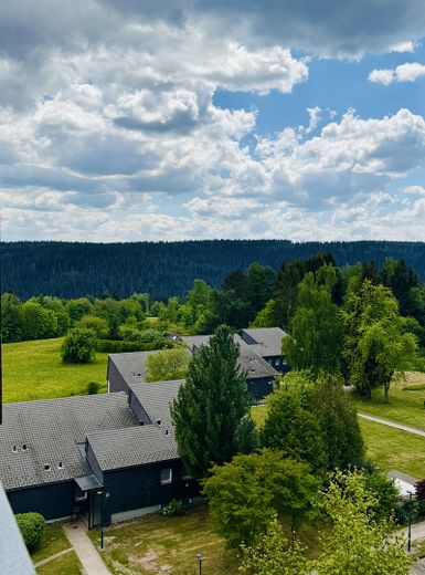 Blick vom Balkon