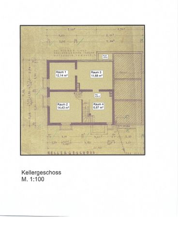#Maison individuelle ou bifamiliale de 160 m² + potentiel de construction supplémentaire – Grundriss KG