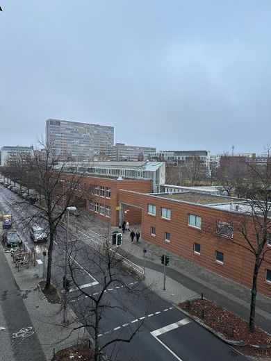 Wintergarten - Straßenaussicht