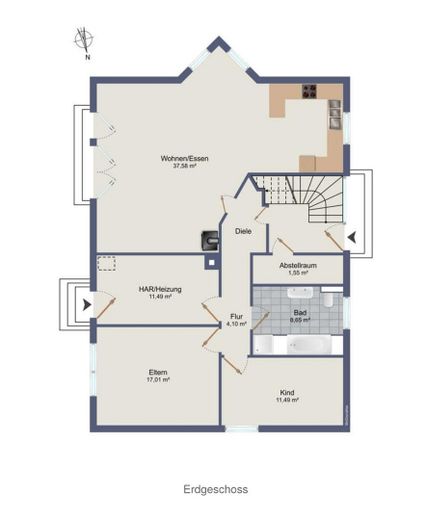 Grundriss EG
