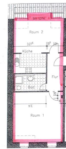2 habitaciones recién renovadas directamente en la plaza del mercado – Grundriss