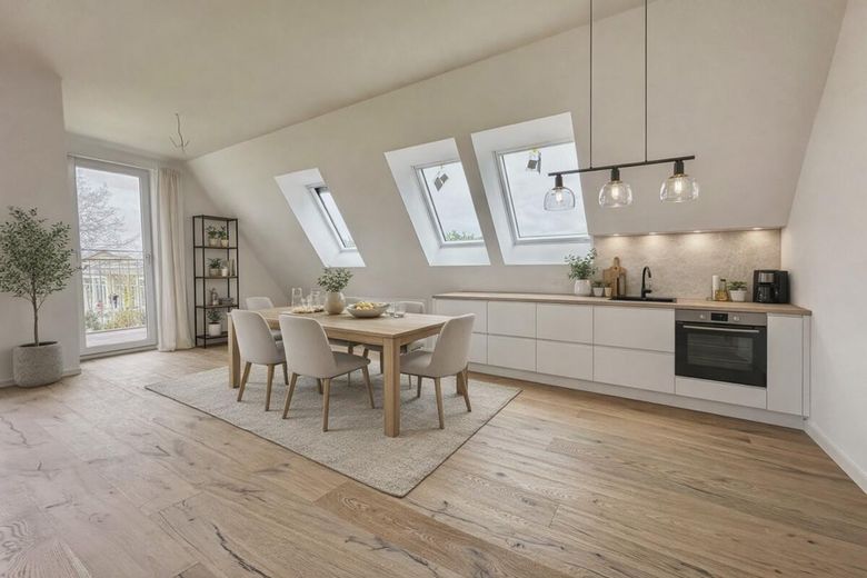 Wohnen / Essen (KI-Staging)