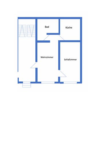 Attraktive Wohnung im Herzen von Eutingen Weitingen - saniert – Grundriss
