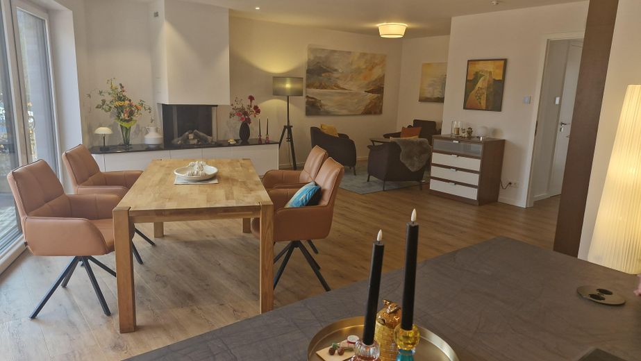 Blick in den Wohnbereich