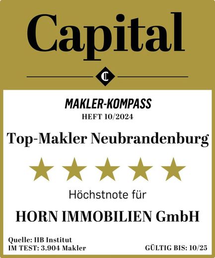 HORN IMMOBILIEN++ 2 km bis Neubrandenburg, großes Einfamilienhaus mit vielen Extras - Einliegerwohnung möglich – TOP Makler Capital