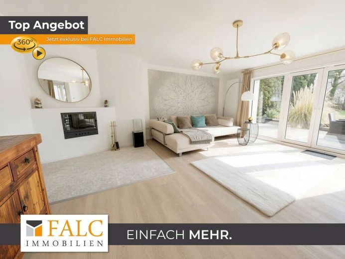 Erdgeschosswohnung mit Hauscharakter | 400 m² Privatgarten | Sauna | Garage – Foto 1