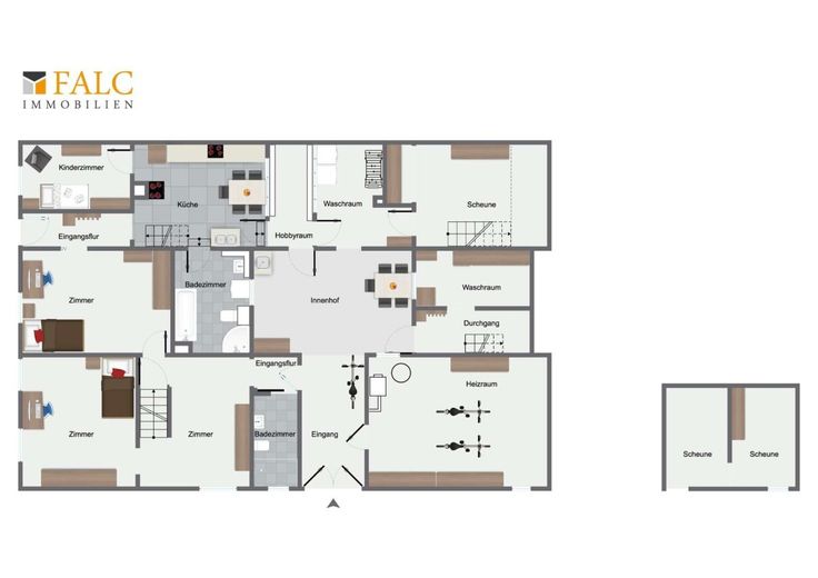 Einfamilienhaus mit viel Potenzial in Doveren ! – Erdgeschoss