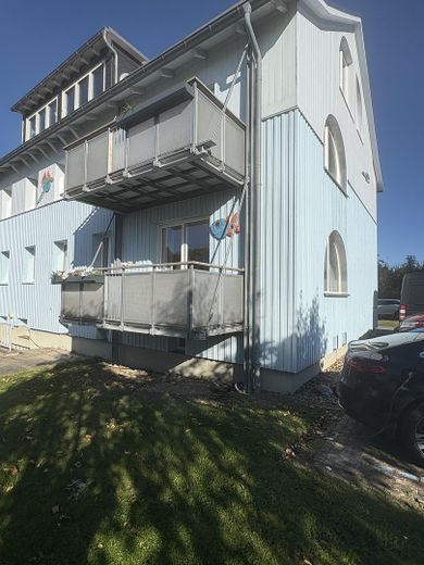 Ihr Balkon - mit Fischdeko