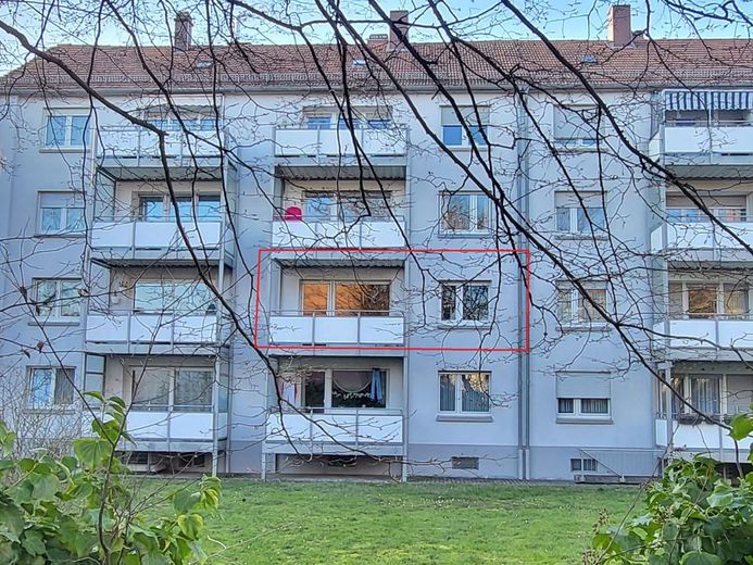 Ansicht von Osten - Balkon