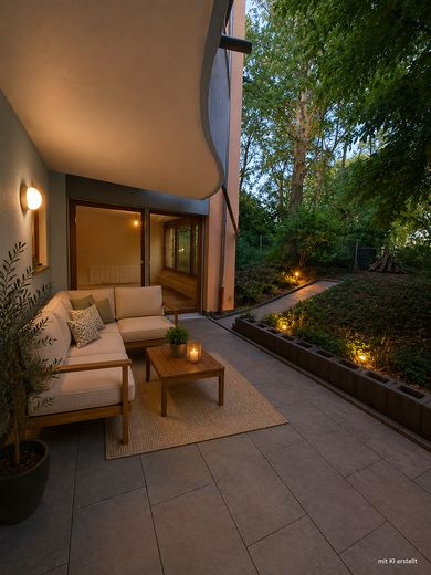 Wohnen wie im Grünen: Frisch renovierte 2-Zimmer-Wohnung (57m2) mit Terrasse & Gartennutzung – Foto 23