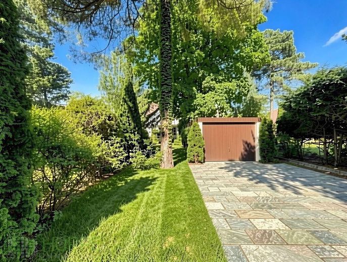 Dahlwitz-Hoppegarten - 800 m² Topgrundstück in Waldesruh für Ihr Traumhaus vor den Toren Berlins – Hinterer Grundstücksteil - (KI generiert)