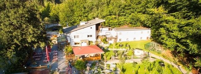 Ansicht mit Pavillon 