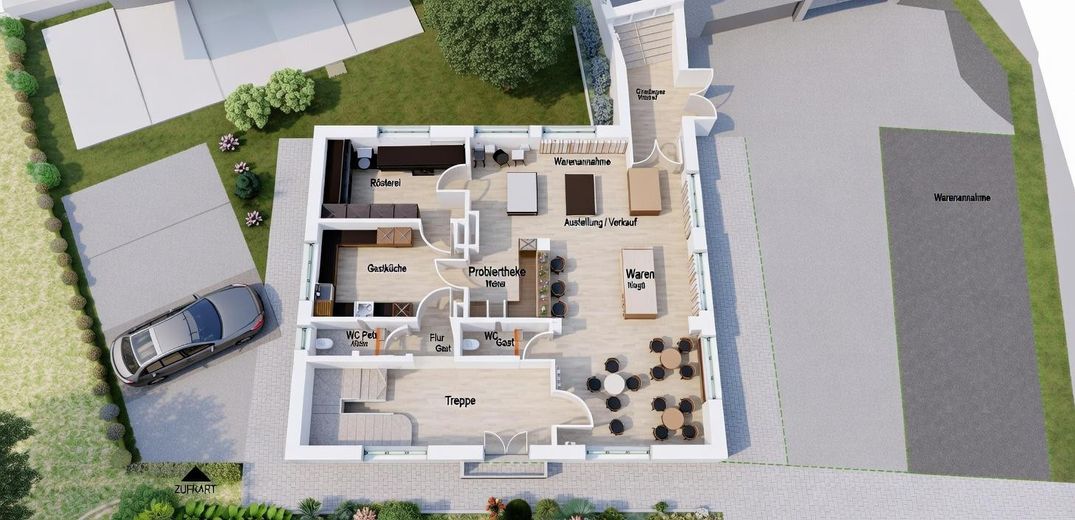 3D Grundriss von oben Bsp