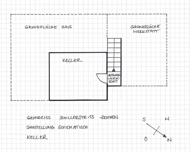 Grundstück in ausgewählter Lage - Wo Natur und Hauptstadtflair sich begegnen – Grundriss Keller