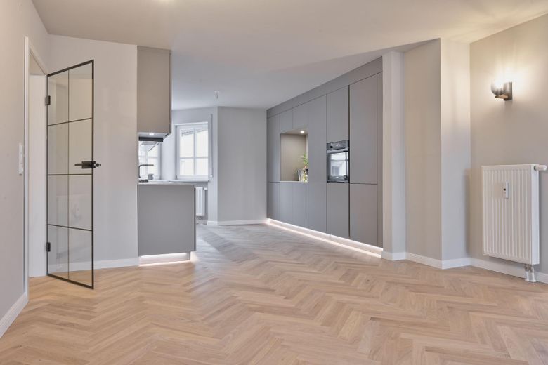 Wohn-Essbereich mit Küche