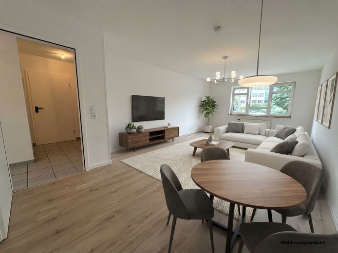 Gemütliche 2-Zimmer Wohnung zur Selbstnutzung oder Kapitalanlage | Provisionsfrei – Wohnzimmer