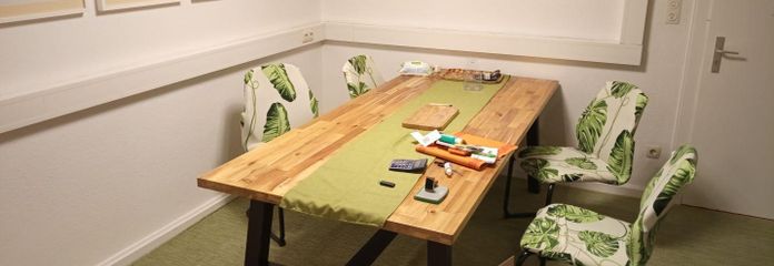 Platz für Besprechungen