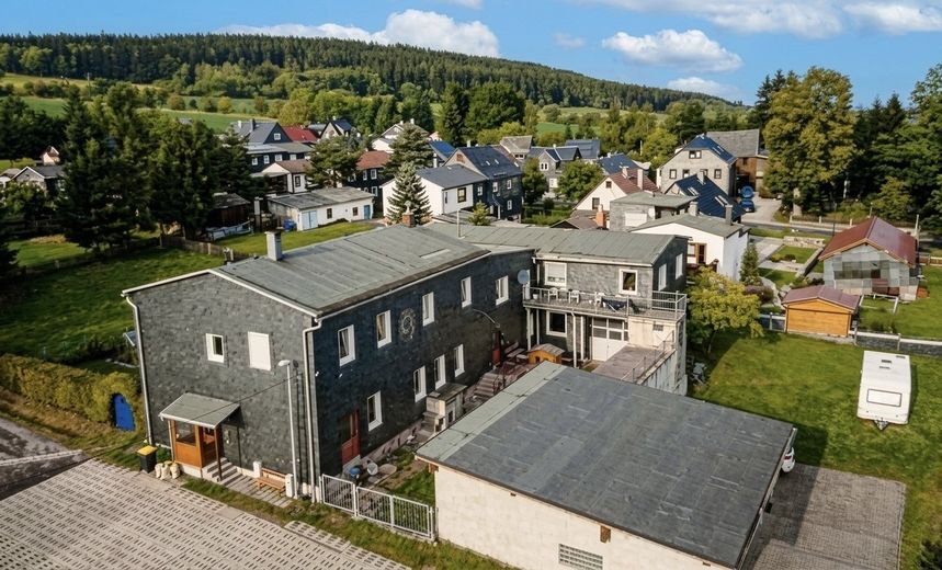 Großbreitenbach-OT, 3 Fam.Hs. + Gewerbe – Foto 1