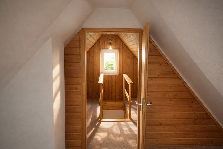 Einfamilienhaus - Romantischer Altbau mit Stil und großem eingewachsenem Garten zum Selbstausbau – Dachspitz (zusätzlich zum DG)