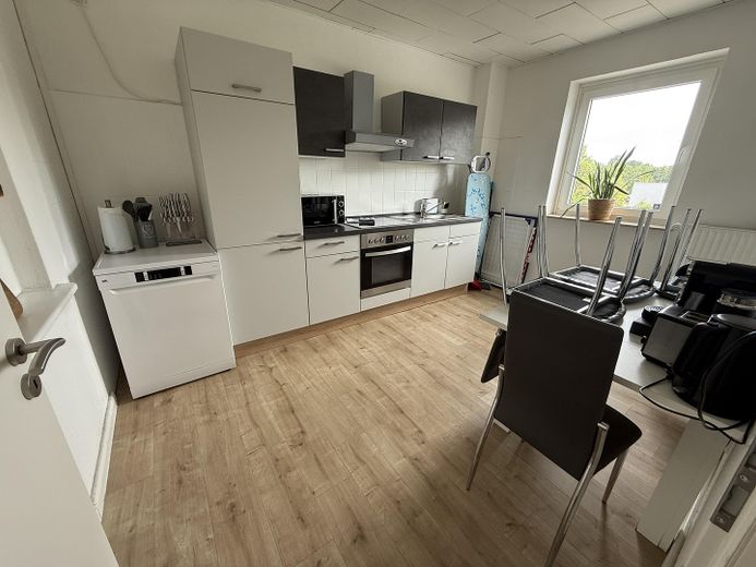 3ZKB Altbaucharme, Stellplatz, Moritzberg – Küche