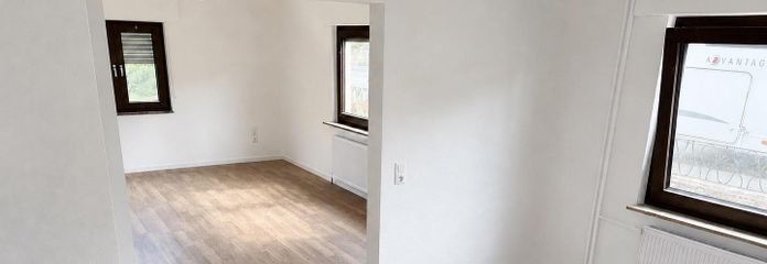 Sanierte 3,5 Zimmer Wohnung mit Garten & Einbauküche in Haiger-Seelbach