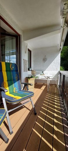 Vrije tijd en ontspanning: 2-kamerappartement in Missen-Wilhams – Balkon
