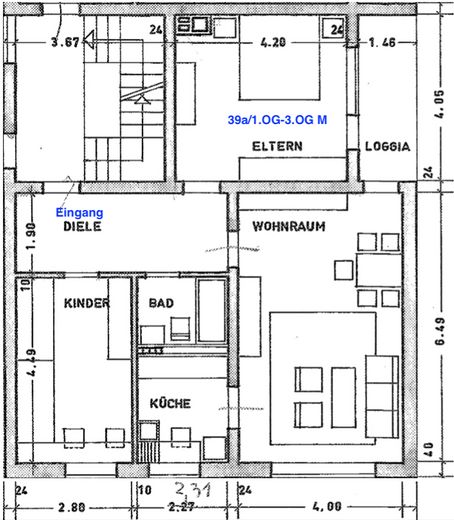 Großzügige 3-Zimmer-Wohnung mit modernem Wohnambiente und Balkon – Foto 13