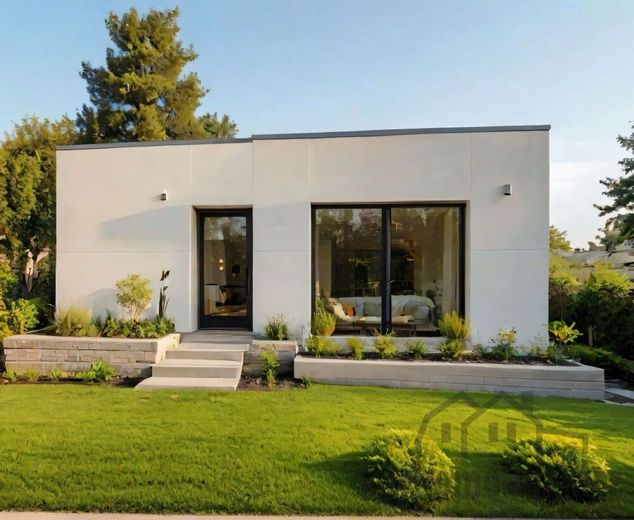Ihr neues Modulhaus in nur 4 Tagen Einzugsfertig mit großem Garten in Stein-Unterweihersbuch – Modulhaus Rendering 013