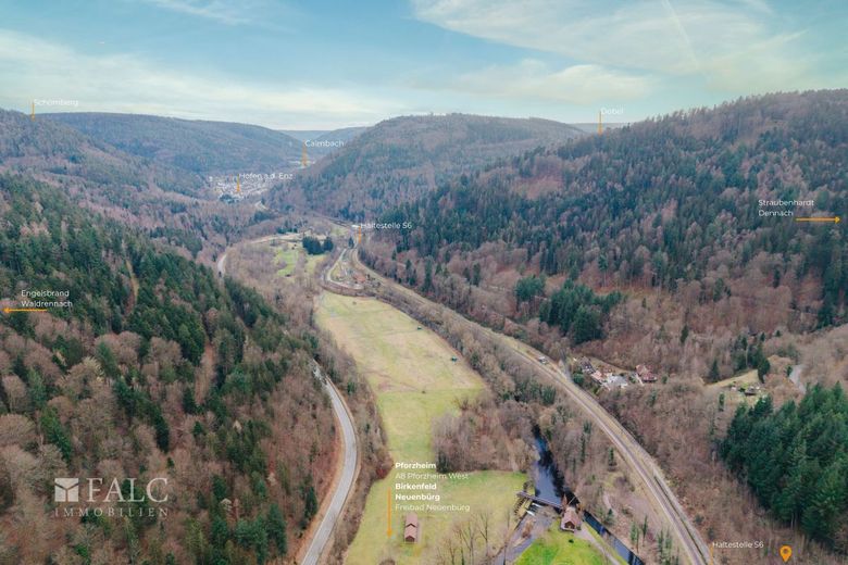 Umgebung Enztal