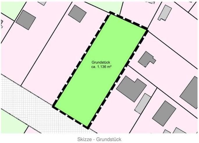 Grundstück - Grundriß