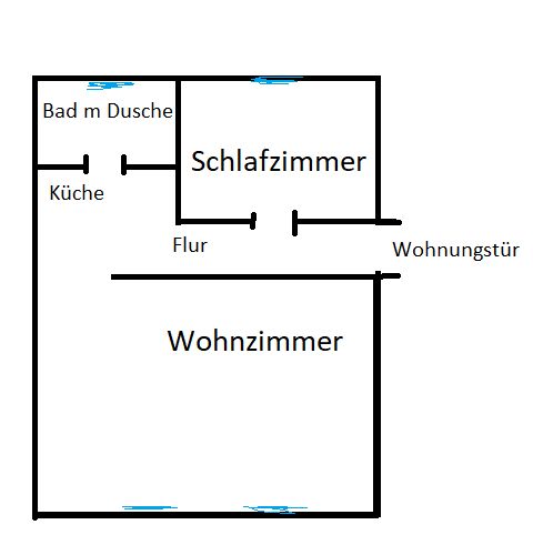 Grundriss - KEIN Maßstab
