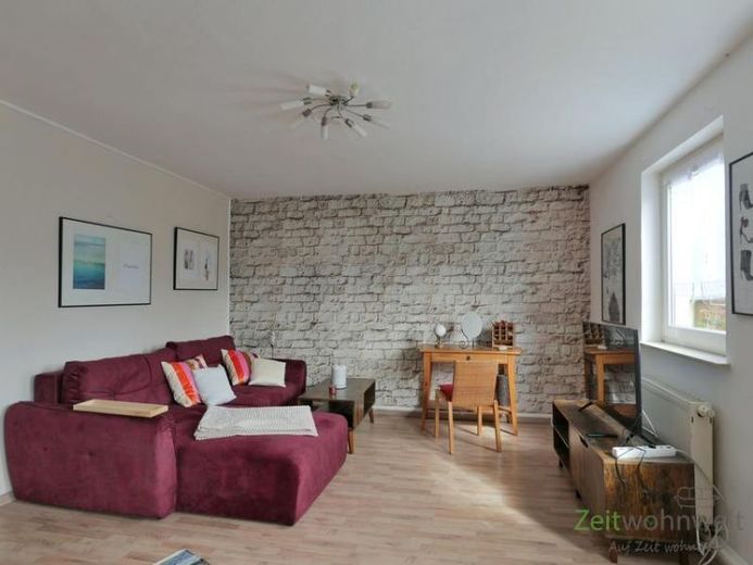 (EF1139_M) Erfurt: Gispersleben, möblierte Wohnung mit eigener Terrasse, ruhige Lage, WLAN, PKW-Stellplatz – Foto 1