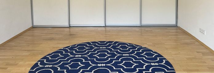 Wohnzimmer mit Schiebetür