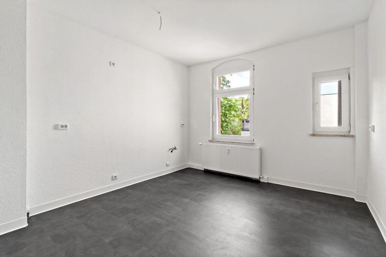 Pärchen aufgepasst!
Geräumige 2-Raumwohnung in der Reilstraße – Küche